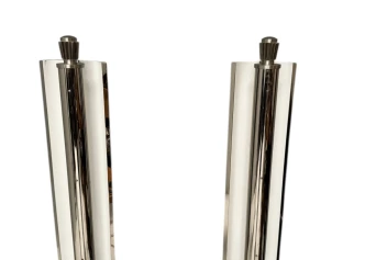 Art Deco Extra Large Pair of Wall Lights or Sconces France, 1930s